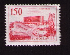 Timbre Yougoslavie, Titograd, 150, 1961 - Andere & Zonder Classificatie