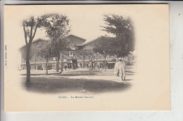 ALGERIEN - SAIDA, Le Marche Couvert, Ca. 1905 - Saïda