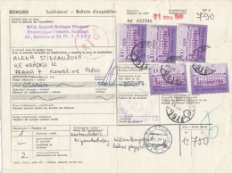 C06169 - Hungary (1989) Budapest 91 - To Czechoslovakia: 943 02 Sturovo 2, 140 00 Praha 4 - Briefe U. Dokumente
