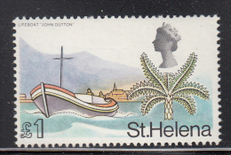 St. Helena MNH Scott #223 1pd Lifeboat ´John Dutton´ - Sainte-Hélène