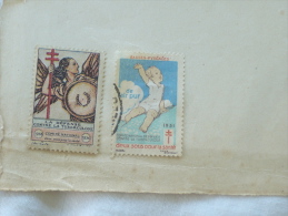 2 Timbres Antituberculeux 1931 Et 1936 - Antituberculeux