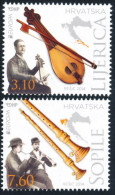 CROATIA/Kroatien EUROPA 2014 "National Music Instruments"Set 2v** - 2014