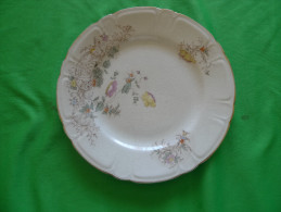 Antique Swedish Old Gustafsberg Gustavsberg AXEL Porcelain Mark PLATE With Floral Pattern & Gold Trim - Sweden - Gustavsberg (SWE)