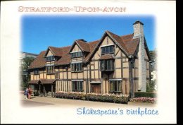 CP GRANDE-BRETAGNE : STRATFORD-UPON-AVON" Shakespeane's Birthplace  " - Altri & Non Classificati