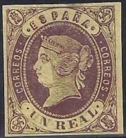 ESPAÑA 1862 - Edifil #61 - MLH * - Unused Stamps