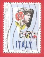 ITALIA REPUBBLICA USATO - 2012 - TURISMO - Manifesto ENIT - € 0,60 - S. 3335 - 2011-20: Gebraucht