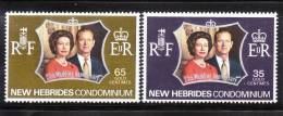 New Hebrides British 1972 Silver Wedding Issue Omnibus MNH - Nuevos