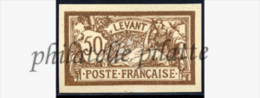 -Levant 20b** ND Variété Surcharge Omise - Unused Stamps