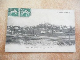 LAPTE - Vue Générale Sud Est, Prise De La Gare - Montfaucon En Velay