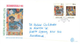 (832) Netherlands Antilles  FDC 1996-7 X 3 - Antilles