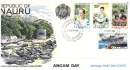 (832) Nauru FDC 1983 - Nauru