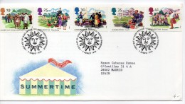 Carta De Grand Bretaña De 1994 - Covers & Documents