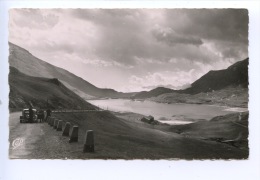 Col Du Mont Cenis : Le Lac N°126 Cap - Dentelée Animée Vieille Voiture - Val Cenis