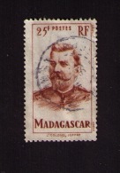 Timbre Oblitéré Madagascar, Lieutenant-colonel Joseph Joffre (1852-1931), 25 F, 1946 - Gebruikt