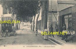 83 --- COLLOBRIERES   Boulevard Carnot     ANIMEE    DILIGENCE  N° 66 Eld - Collobrieres