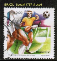 BRAZIL    Scott  # 1787 VF USED - Used Stamps
