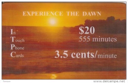 United States, $20 555 Domestic Minutes, Experience The Dawn, 2 Scans. - Otros & Sin Clasificación