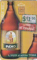MEXICO - Indio Beer, Chip Siemens 35, 11/03, Used - Mexico