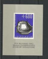 YOUGOSLAVIE - BLOC N° 9 NEUF** - 1962 - ATHLETISME - VOIR SCAN - Unused Stamps