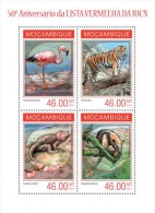 Mozambique. 2014 IUCN Red List. (118a) - Picotenazas & Aves Zancudas