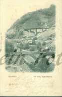 GIORNICO - Die Drei Bahnlinien Wohnhaus Train Zug Um 30.9.1899 Nach Stuttgart E. Goetz Luzern Nr. 194 - Giornico