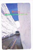 GIAPPONE  (JAPAN) - KDD / NTT (TAMURA)  -  CODE 110-011 WINTER LANDSCAPE     - USED - RIF.8282 - Seasons