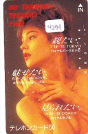 Télécarte Japon EROTIQUE (4299) EROTIC * Japan PHONECARD EROTIK * BIKINI GIRL * BATHCLOTHES * FEMME * SEXY LADY - Moda