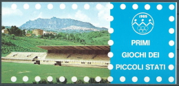 1985 SAN MARINO LIBRETTO GIOCHI PICCOLI STATI MNH ** - ED - Carnets