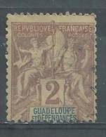 Guadeloupe N° 28  Obl. - Oblitérés