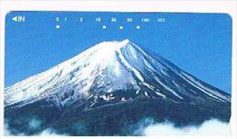 GIAPPONE  (JAPAN) -  NTT (TAMURA)  -  CODE 111-023  MOUNTAIN      - USED - RIF.8318 - Montañas