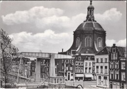 NL.- Leiden . Marekerk. Ophaalbrug. - Leiden