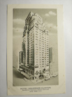 (4/8/6) AK "New York City" Hotel Governor Clinton, Opposite Pennsylvania Station - Cafés, Hôtels & Restaurants