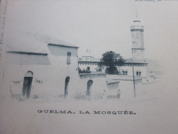 GUELMA Algérie Ex Département Français (ex Colonie Française)CPA Précurseur (type Nuage) La Mosquée - Guelma