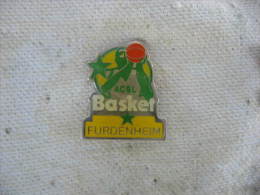 Pin´s De L'ACSL Basket De FURDENHEIM (Dept 67) - Pallacanestro