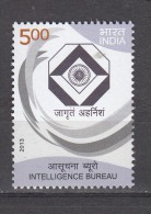 INDIA, 2013,   Intelligence Bureau, Agency, MNH, (**) - Ungebraucht