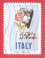 ITALIA REPUBBLICA USATO - 2012 - TURISMO - Manifesto ENIT - € 0,60 - S. 3335 - 2011-20: Used