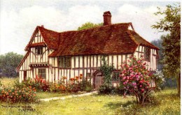 SALMON ART CARD - CARRUTHERS - 4279 -   THE MANOR HOUSE, FLATFORD - Other & Unclassified