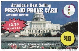 United States, US-ACS-08, America´s Best Selling - Capitol Hill, 2 Scans. - Other & Unclassified