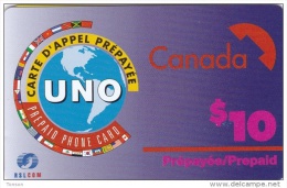 Canada, PRE-CA-1137, Uno Canada,  2 Scans. - Kanada