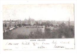 Epsom College ANDREWS & SON USED EDWARDIAN PERIOD WITH STAMP - Surrey