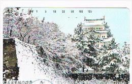 GIAPPONE  (JAPAN) - NTT (TAMURA)  -  CODE 290-345 WINTER LANDSCAPE 1989  - USED - RIF.8373 - Seasons