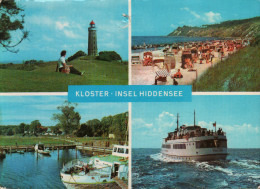 Hiddensee Kloster. Mehrbildkarte - Hiddensee