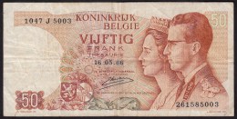 België 50 Frank 14-5- 1966 -NO: 1047 J 5003 - 50 Francs