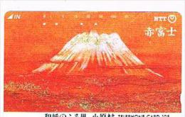 GIAPPONE  (JAPAN) - NTT (TAMURA)  -  CODE 291-027   MOUNTAIN 1991  - USED - RIF.8378 - Mountains