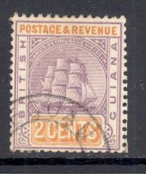 BRITISH GUIANA, Postmark ´LEGUAN´on Ship Stamp - Guayana Británica (...-1966)