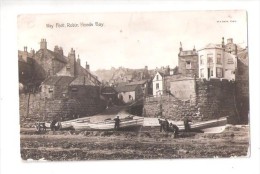 RP Robin Hood's Bay Harbour FISHERMEN WITH FISHING BOATS W A SMITH PHOTO Yorkshire - Autres & Non Classés