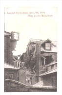 Delcampe - LOWESTOFT SUFFOLK GERMAN BOMBARDMENT 1916 DAMAGED SHOPS IN LONDON ROAD POSTCARD - Lowestoft