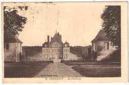 94 - ORMESSON - Le Château - Vignon 12 - Ormesson Sur Marne