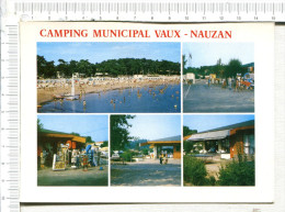 VAUX Sur  MER  -  Camping Municipal   VAUX - NAUZAN -  5 Vues - Vaux-sur-Mer