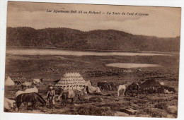 Maroc - 1920 - Lac Aguelmam Sidi Ali Ou Mohand - La Tente Du Caid D'Azroum - Meknes